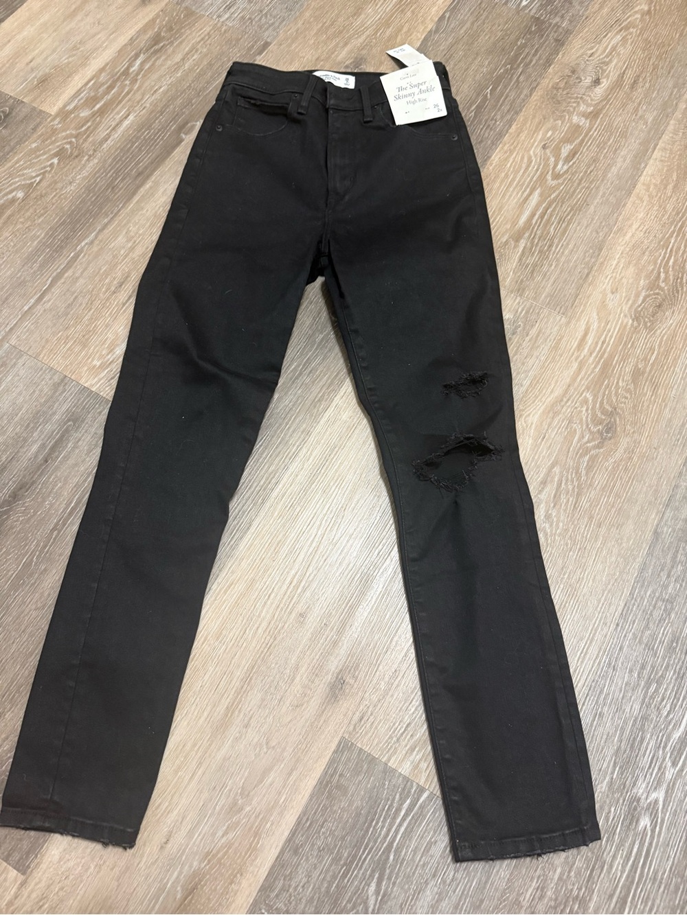 Abercrombie & Fitch Women's Black Skinny Jeans